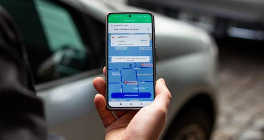 App para estacionar. Foto: NA / Gobierno CABA.