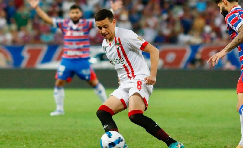 Estudiantes vs Fortaleza, Copa Libertadores. Foto: NA.