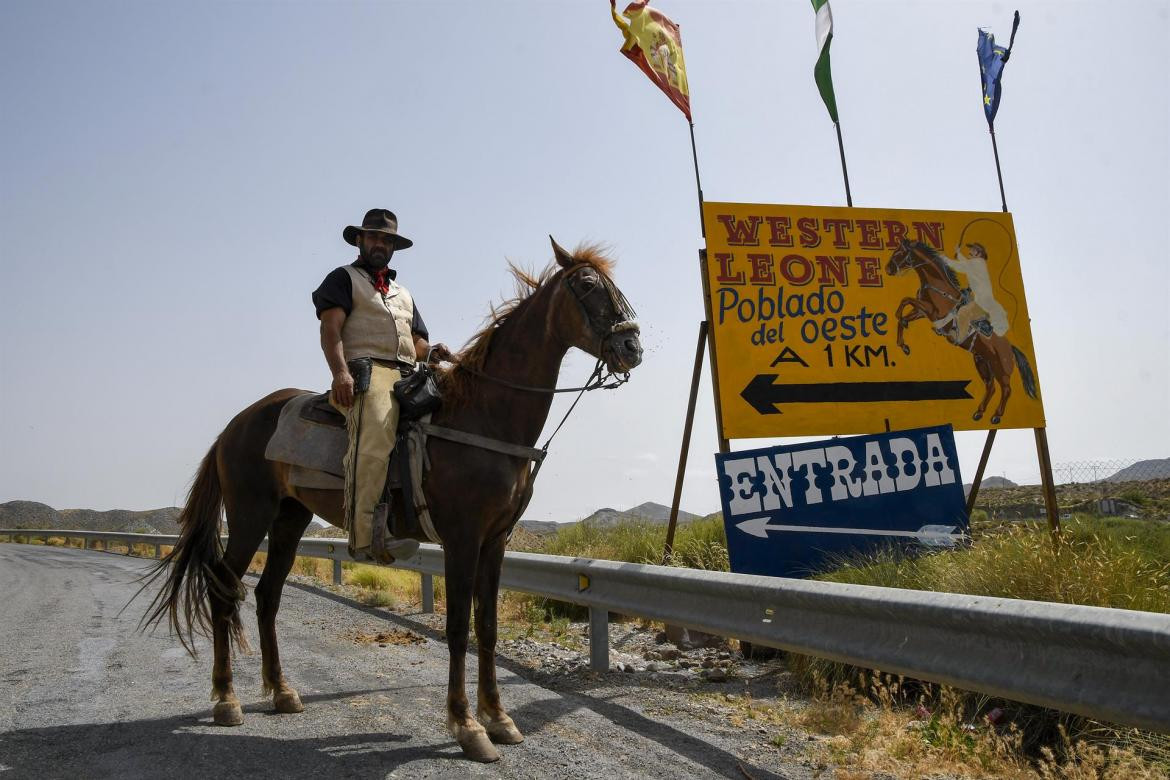 Pueblo de España, a la venta para mantener su estilo Western. Foto: EFE.