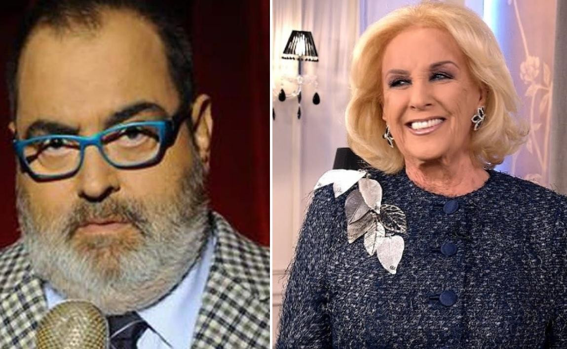 Mirtha Legrand y Jorge Lanata