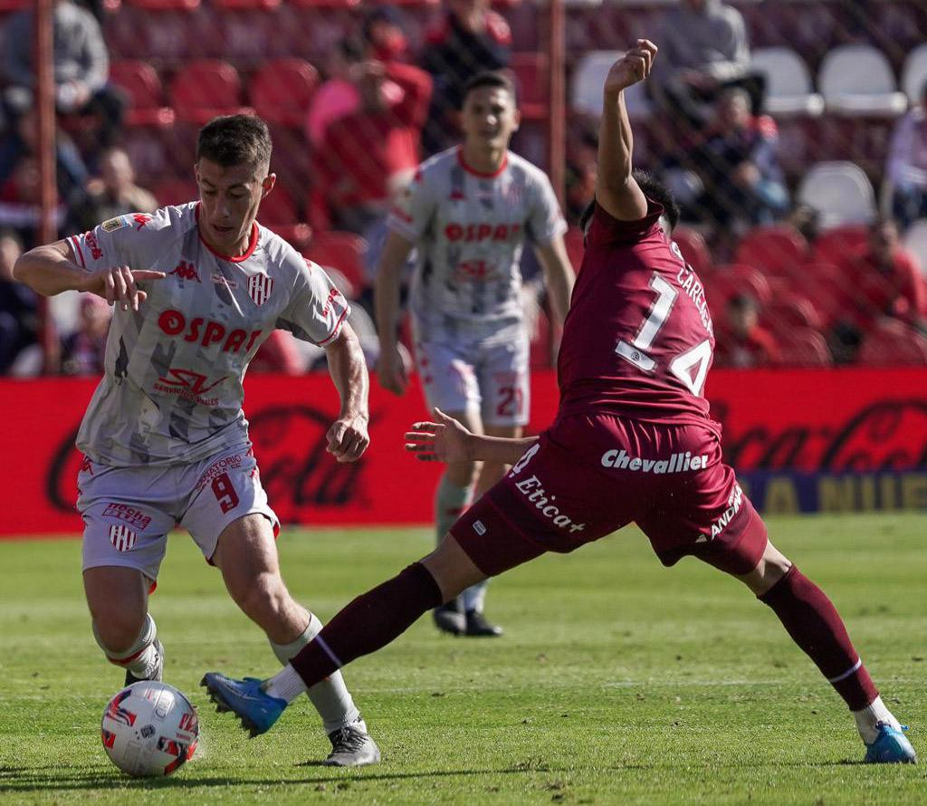 Unión vs. Lanús, fútbol argentino, NA