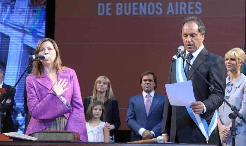 Silvina Batakis y Daniel Scioli, NA