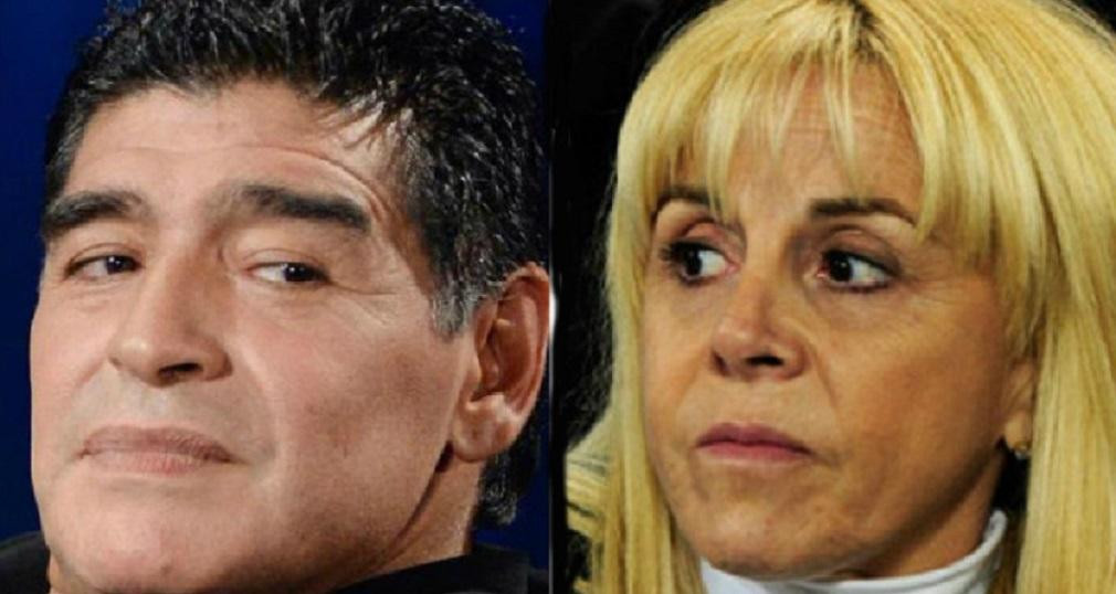 Diego Maradona y Claudia Villafañe, NA