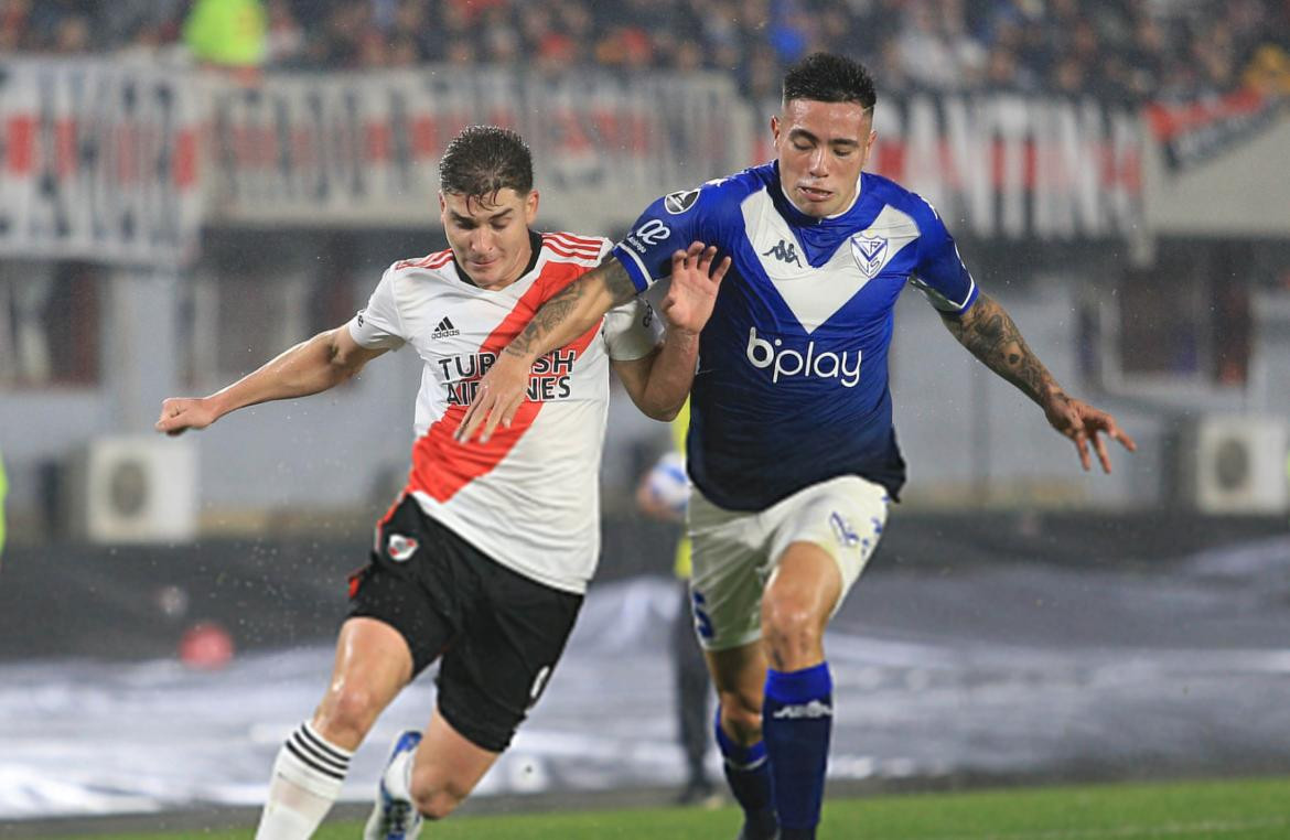 River Plate vs. Vélez Sarsfield, fútbol, NA