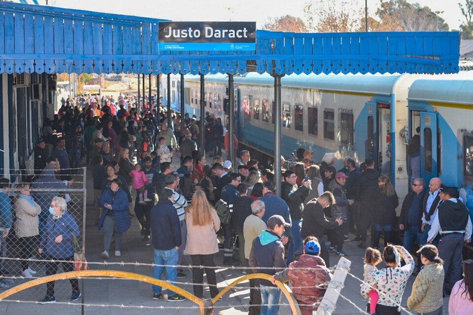 Trenes de pasajeros a San Luis.