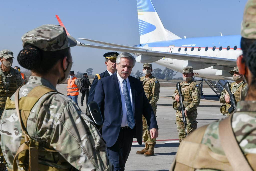 Alberto Fernández en Tucumán. Foto: NA.