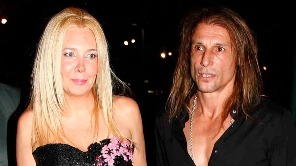 Mariana Nannis y Claudio Caniggia. Foto: redes sociales.