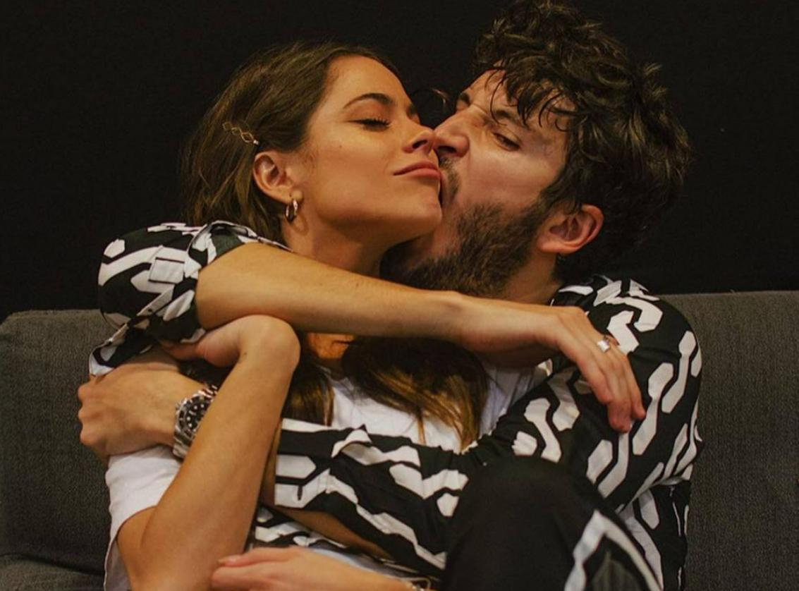 Sebastián Yatra y Tini Stoessel. Foto: redes sociales.