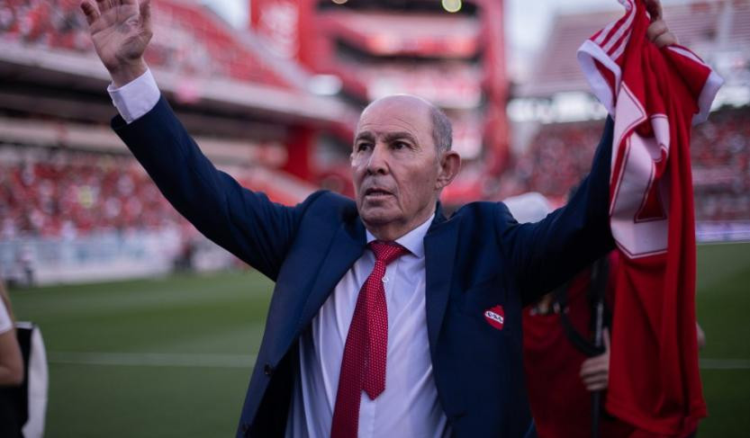 Bochini criticó el presente de Independiente. Foto: NA.