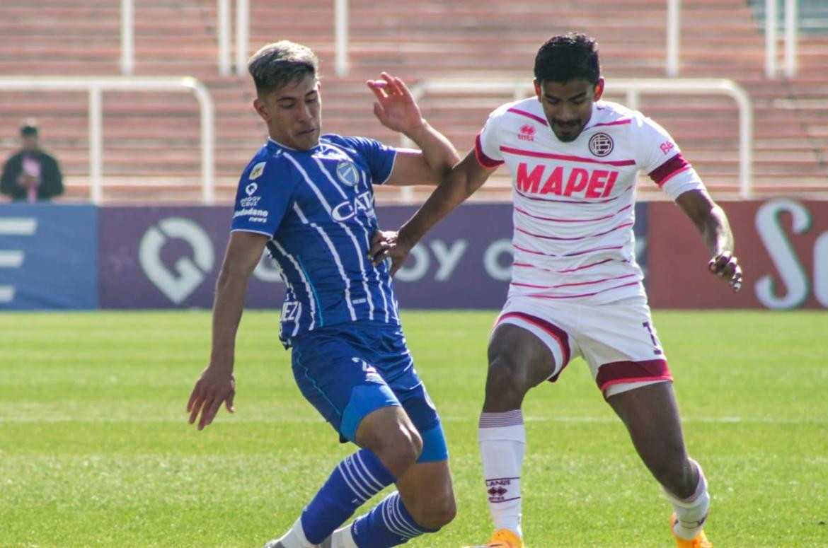 Godoy Cruz vs. Lanús, fútbol argentino, NA