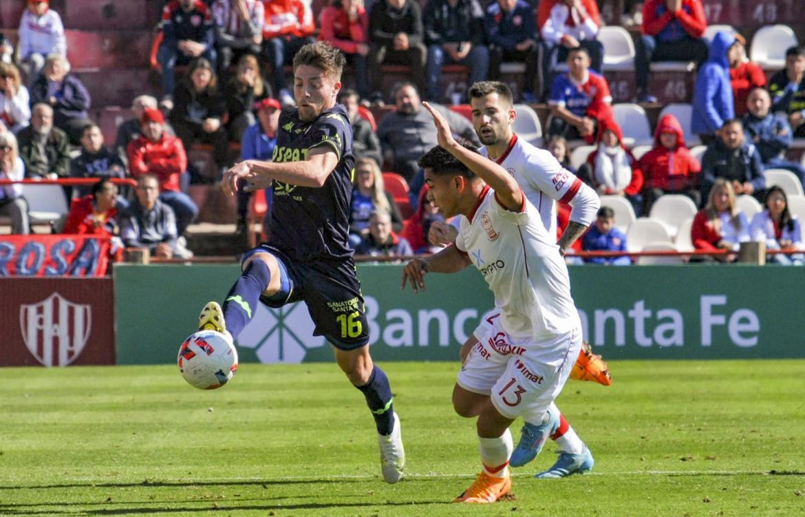 Unión vs. Huracán, fútbol argentino, NA