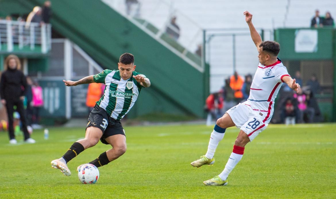 Banfield vs. San Lorenzo, fútbol argentino, NA