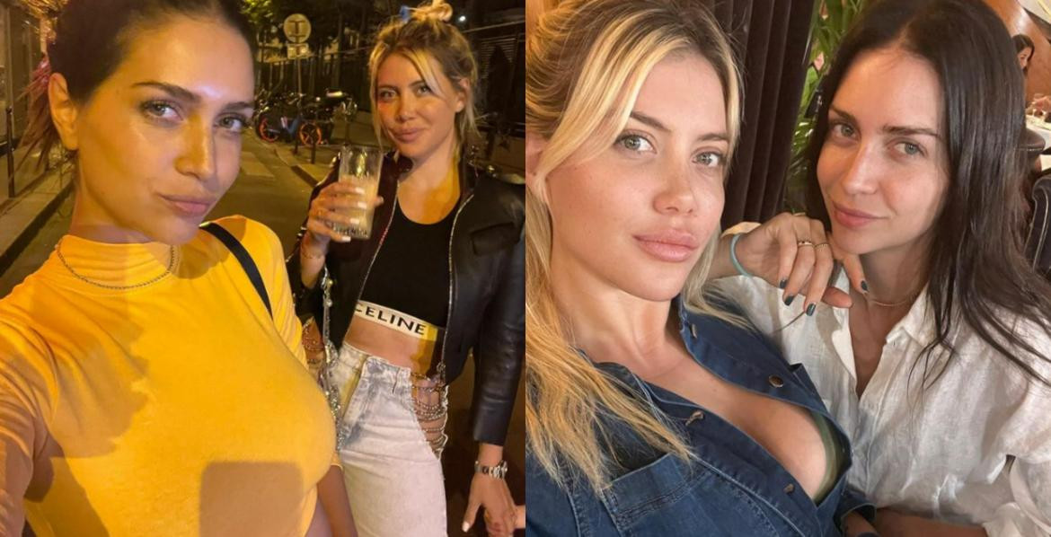 Wanda y Zaira en Ibiza. Fotos: instagram/wanda_nara