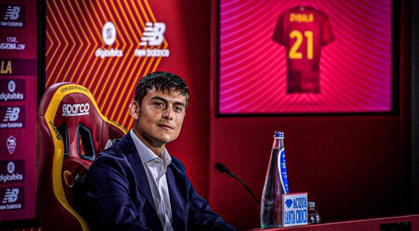 Paulo Dybala, Roma. Foto: NA.