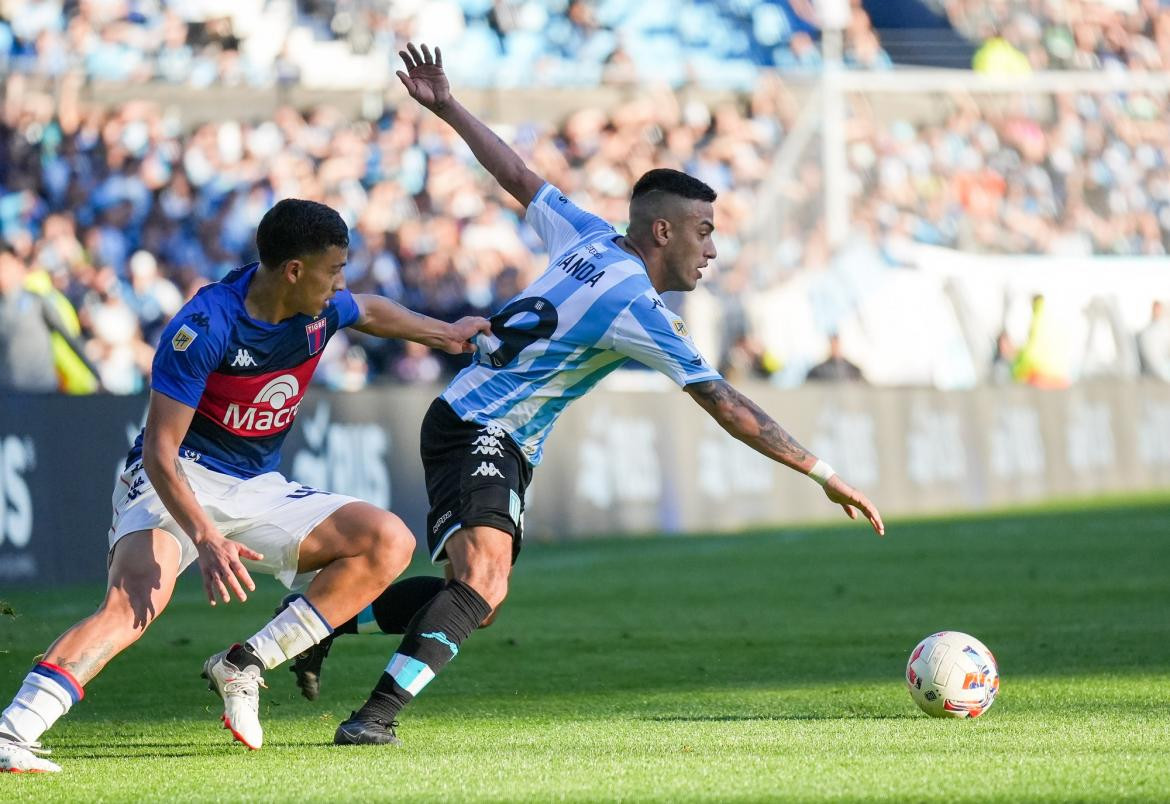 Racing vs. Tigre, fútbol argentino, NA