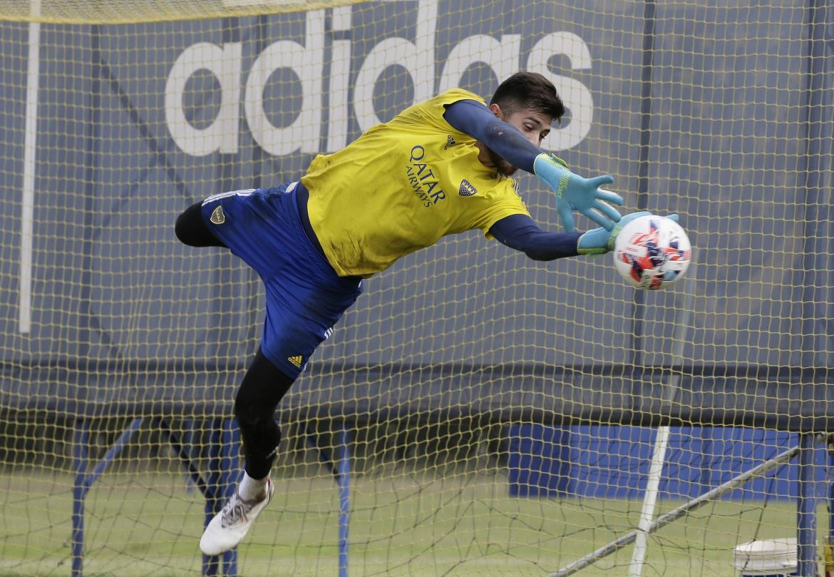 Agustín Rossi, arquero de Boca Juniors. Foto: NA.