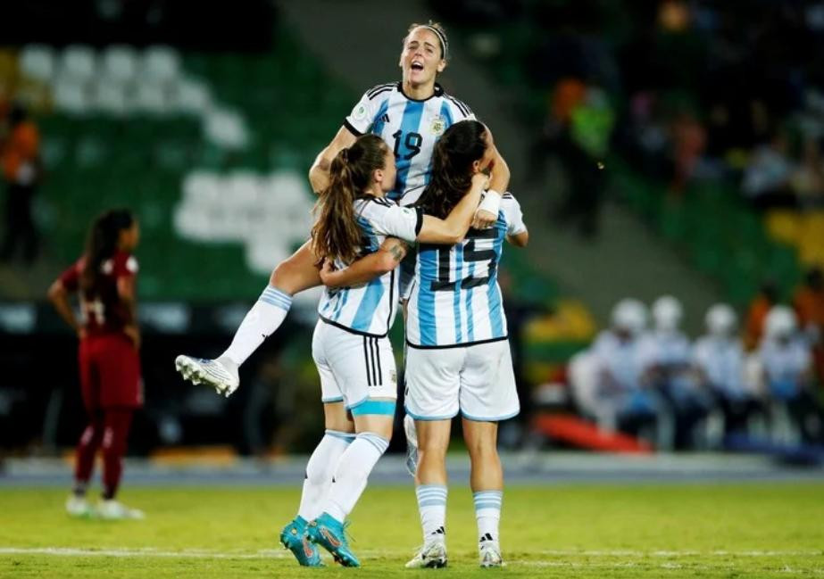 Jugadoras de la Selección. Foto: Olé.