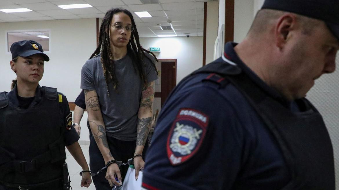 Brittney Griner, basquetbolista. Foto: EFE.