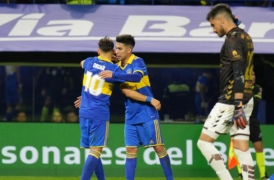 Boca vs. Platense, fútbol argentino, NA