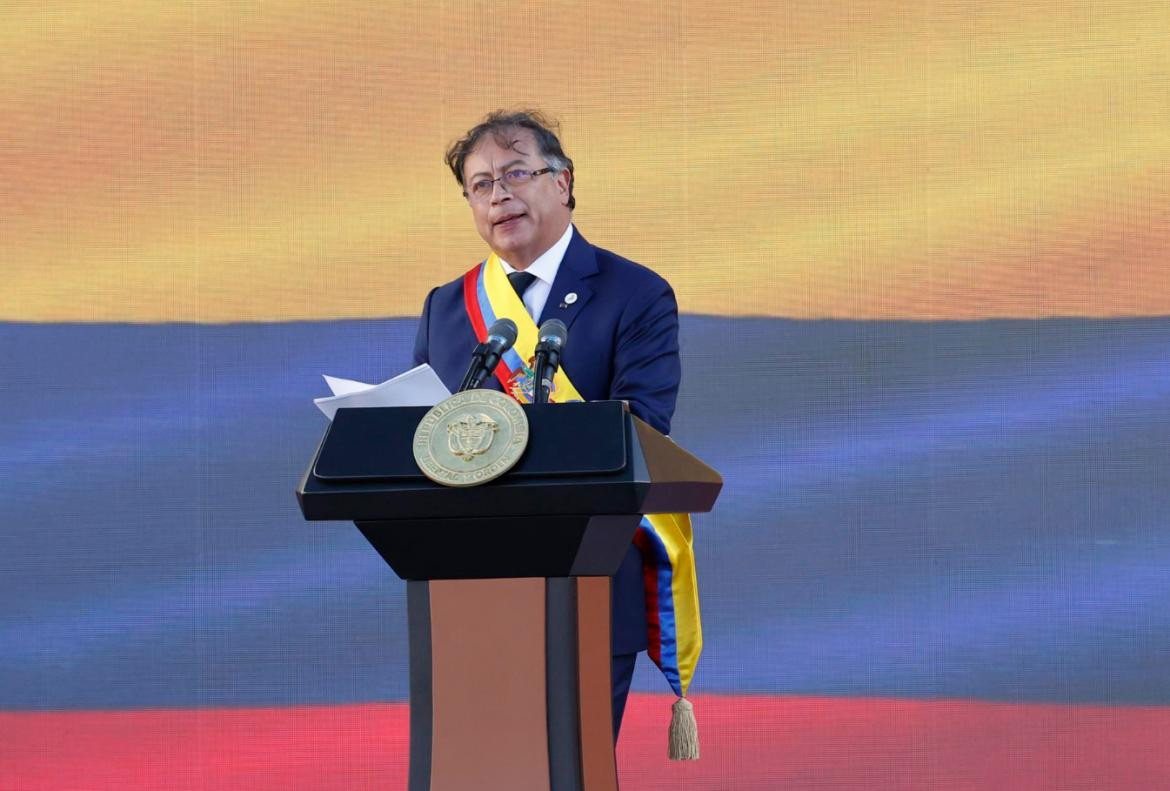 Gustavo Petro, asunción presidencial, Colombia, EFE