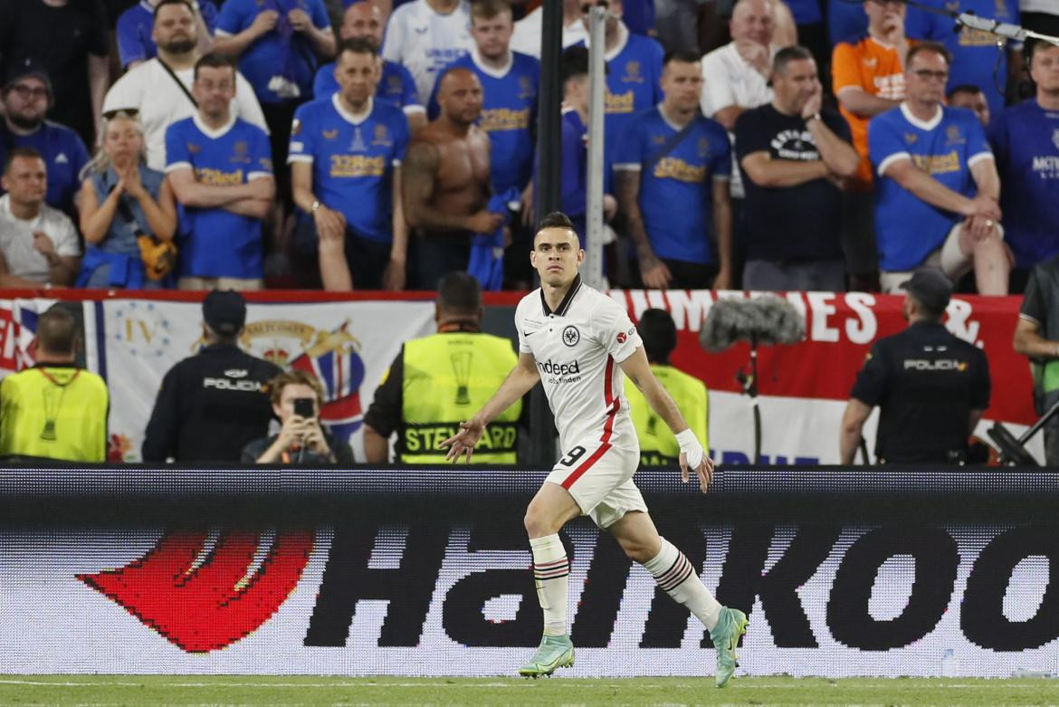 Rafael Borré, futbolista. Foto: EFE.