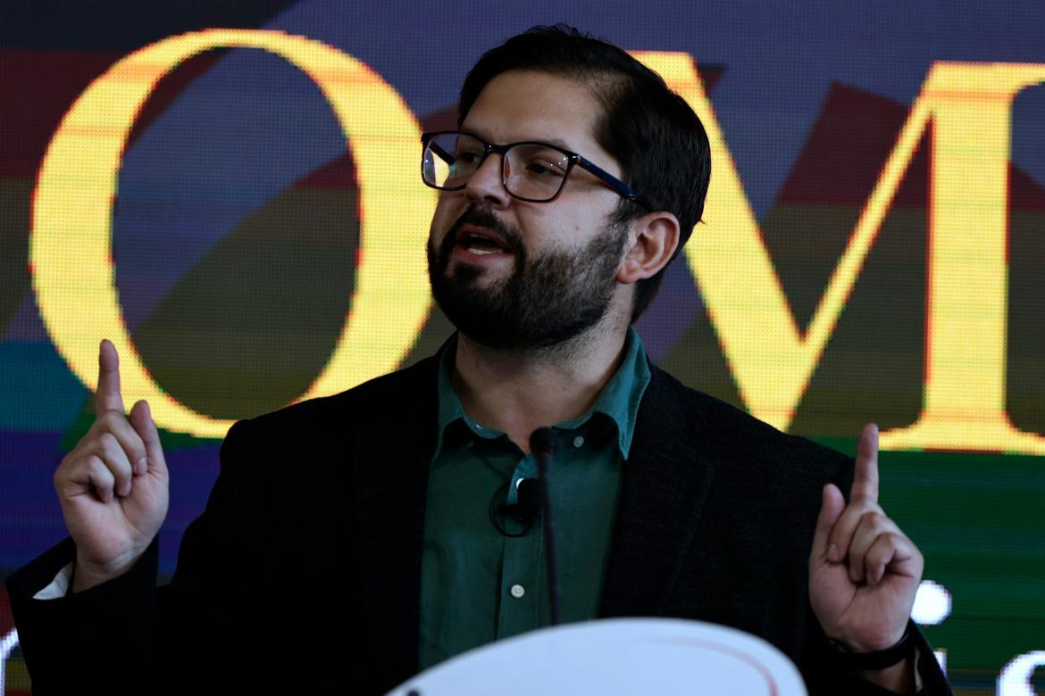 Gabriel Boric, presidente de Chile. Foto: efe.