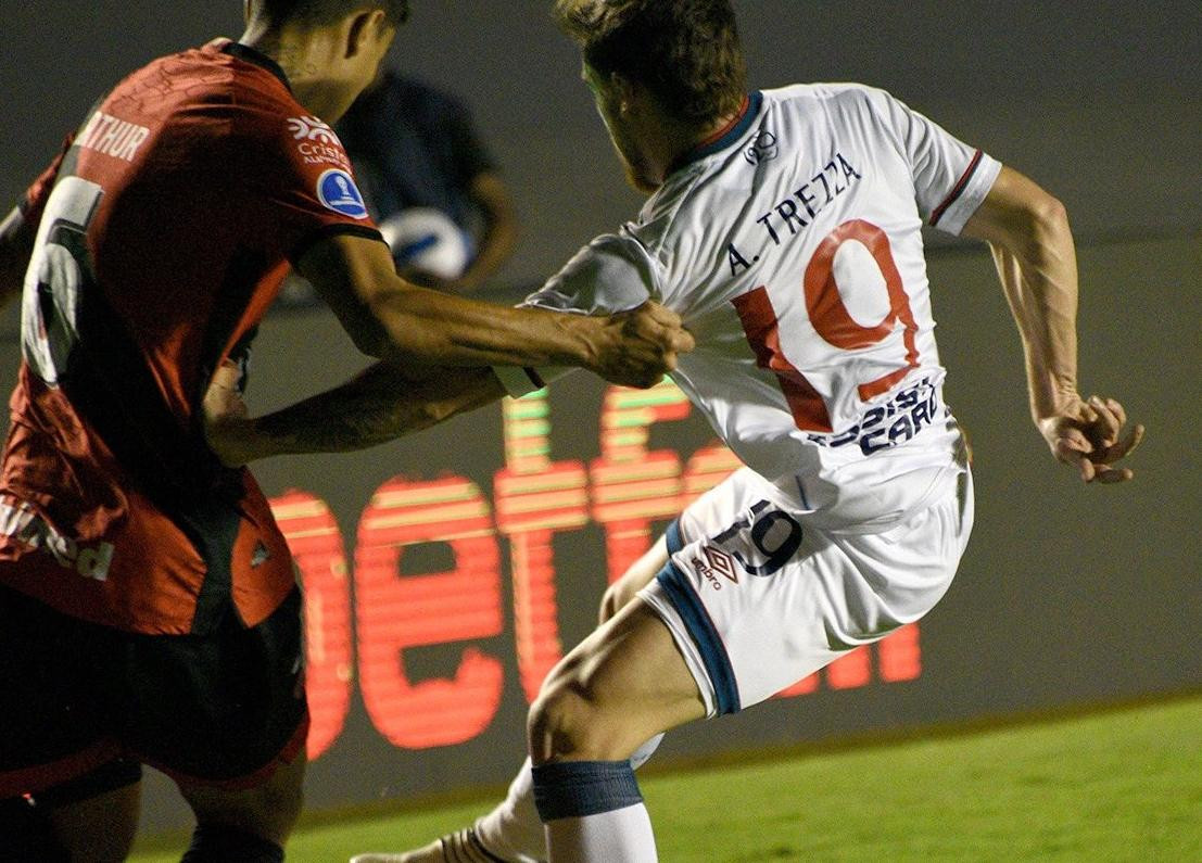 Atlético Go vs Nacional de Montevideo. Foto: Twitter @Nacional.