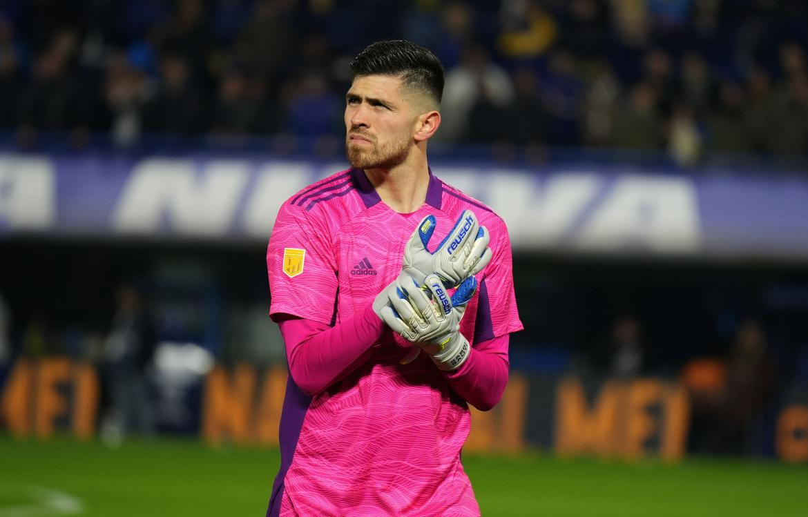 Agustín Rossi, arquero de Boca Juniors. Foto: NA.