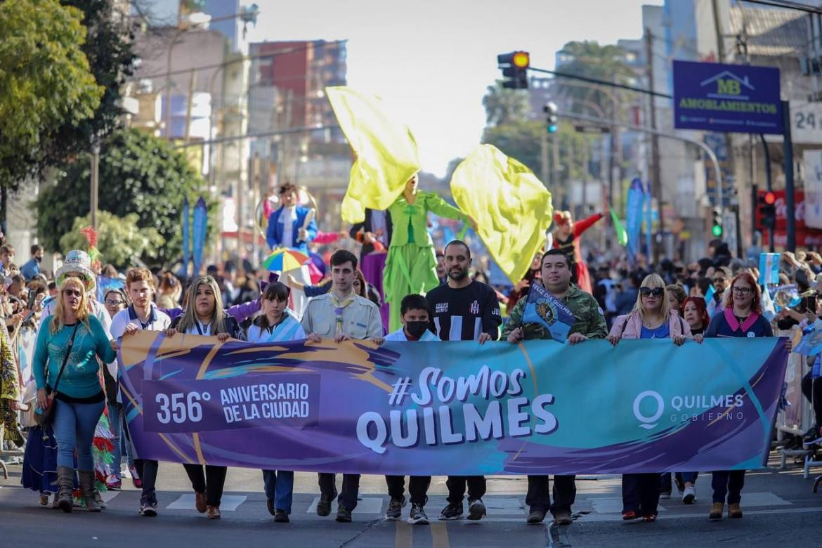 Mayra Mendoza, Aniversario de Quilmes	