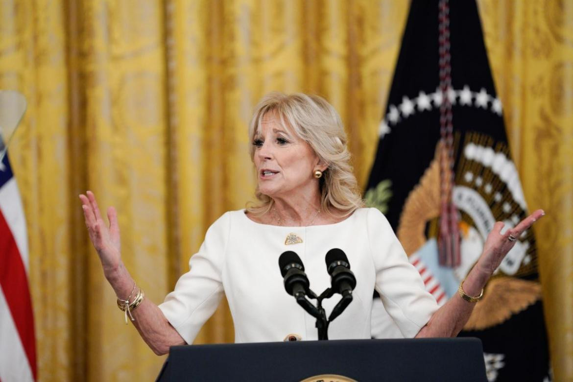 Jill Biden. Foto: EFE.