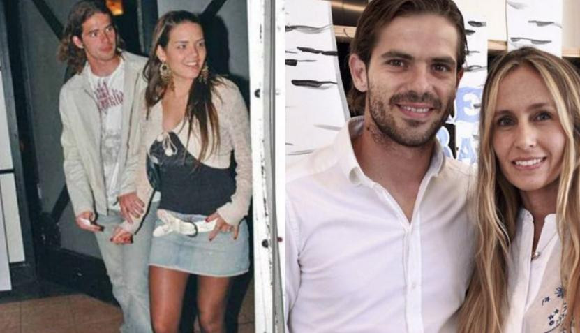 Fernando Gago junto a Micaela Vázquez y Gisela Dulko. Foto: NA.