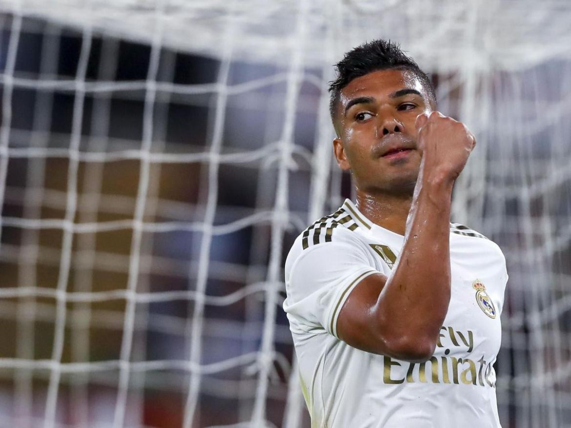 Casemiro, jugador del Real Madrid. Foto: EFE.