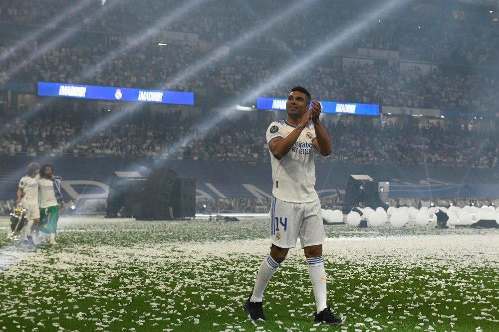 Casemiro, exjugador del Real Madrid. Foto: EFE.