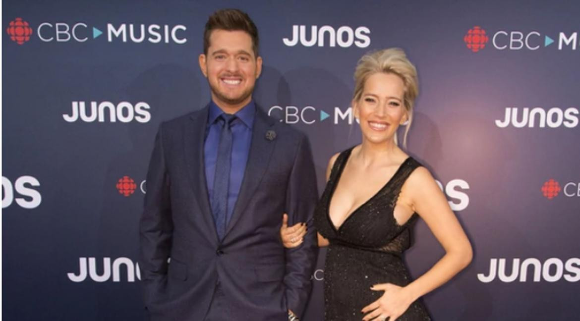 Luisana Lopilato y Michael Bublé. Foto: Reuters.