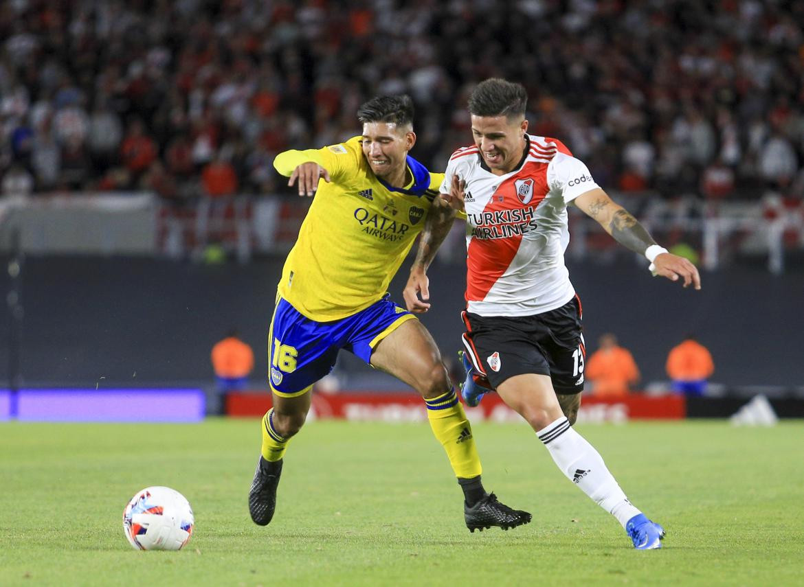 Superclásico, River vs Boca. Foto: NA.