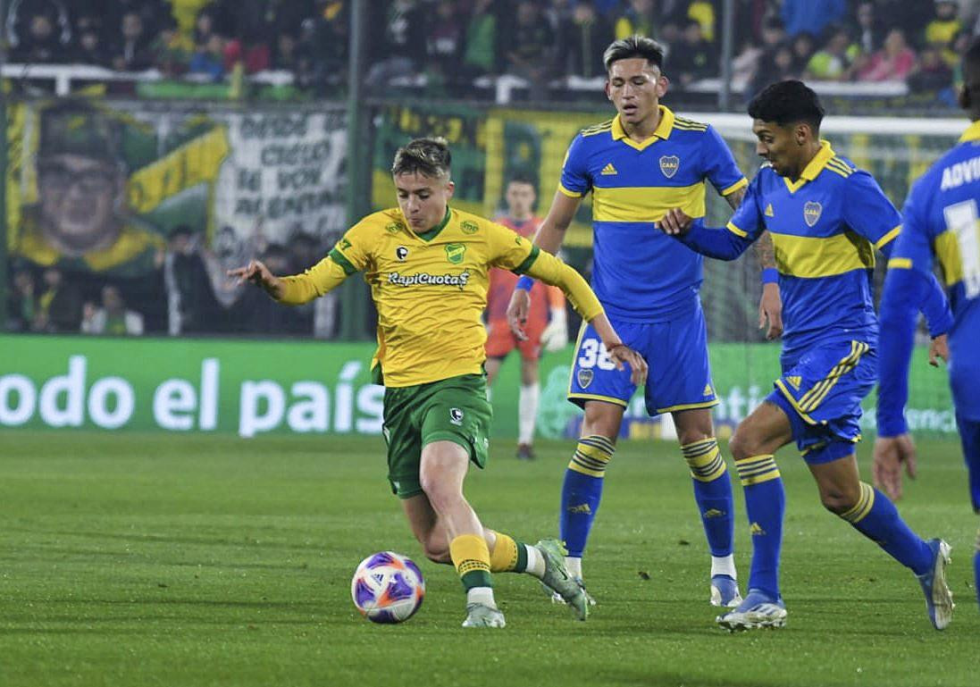 Defensa y Justicia vs. Boca, fútbol argentino, NA	