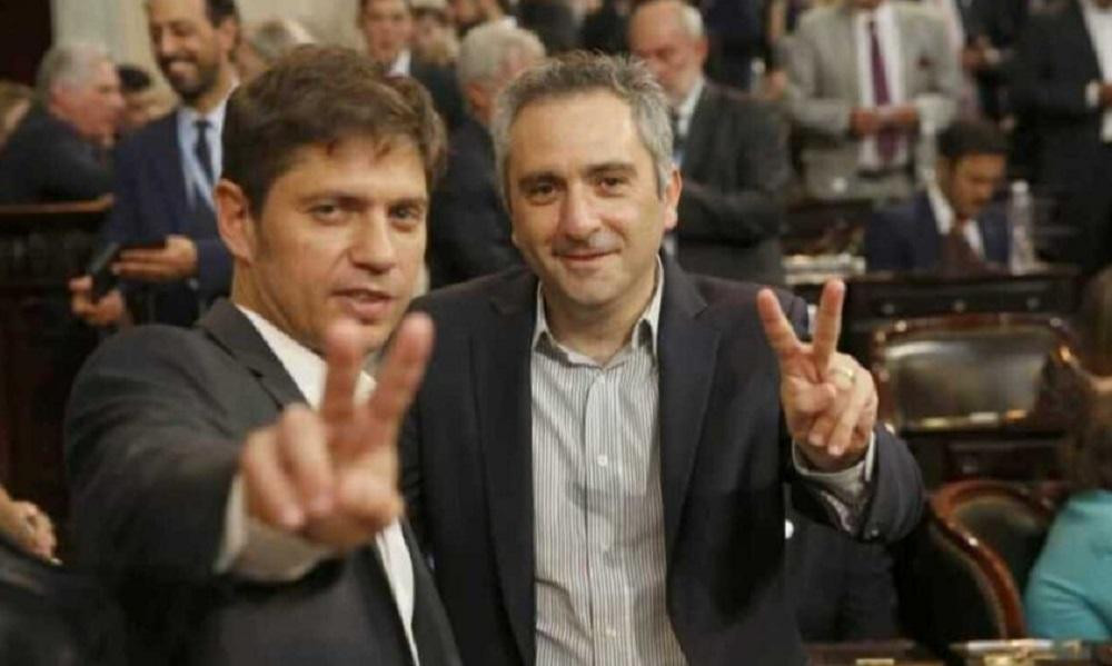 Kicillof y Larroque, kirechnerismo, NA