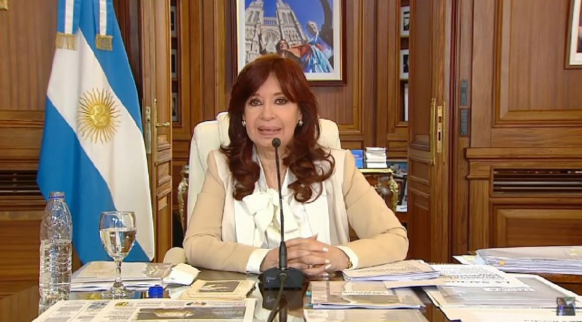 Cristina Kirchner. Foto: NA.