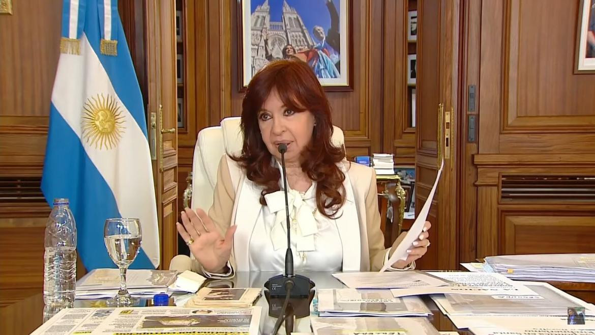 Cristina Kirchner. Foto: NA.