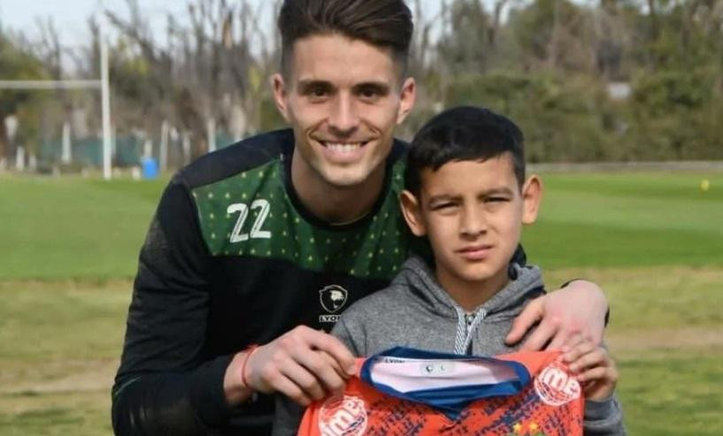 Ezequiel Unsain junto a Tiziano Carrizo. Foto: NA.