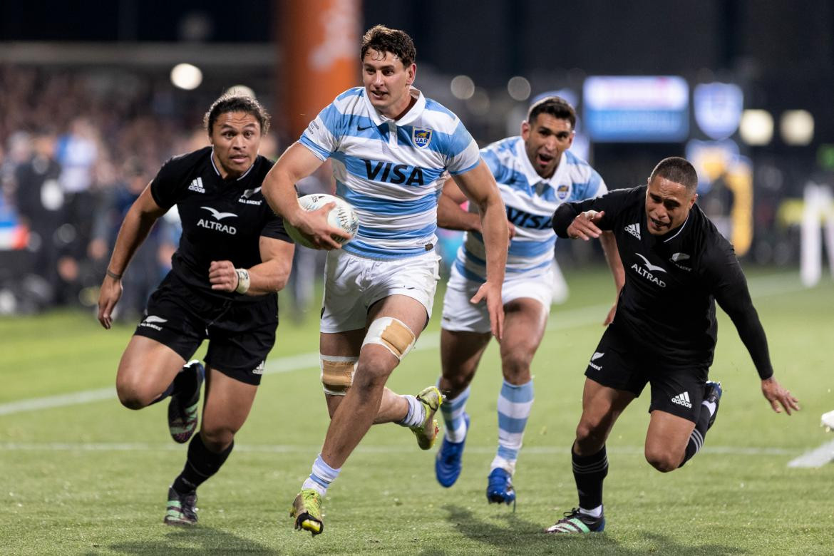 Rugby Championship, All Blacks vs. Los Pumas. Foto: @lospumas.