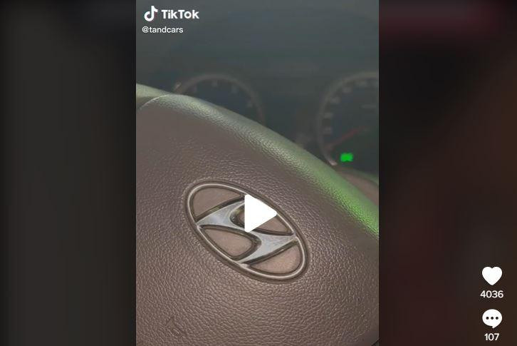 Reto viral de tiktok: robo de autos japoneses. Foto: captura de video.