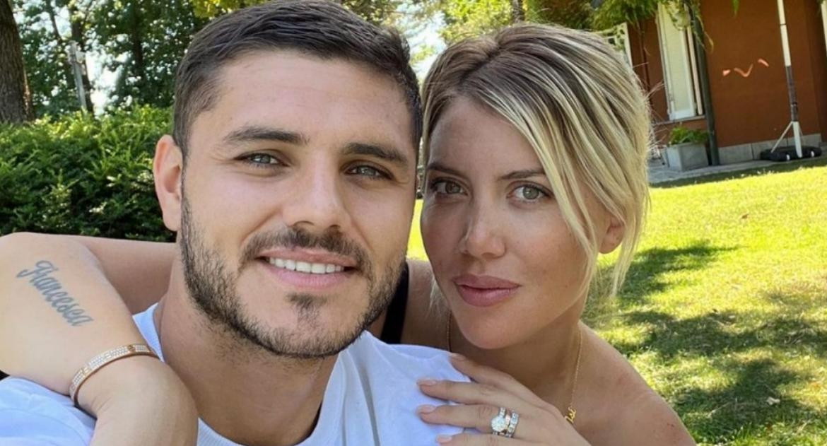 Wanda Nara y Mauro Icardi. Foto: NA.