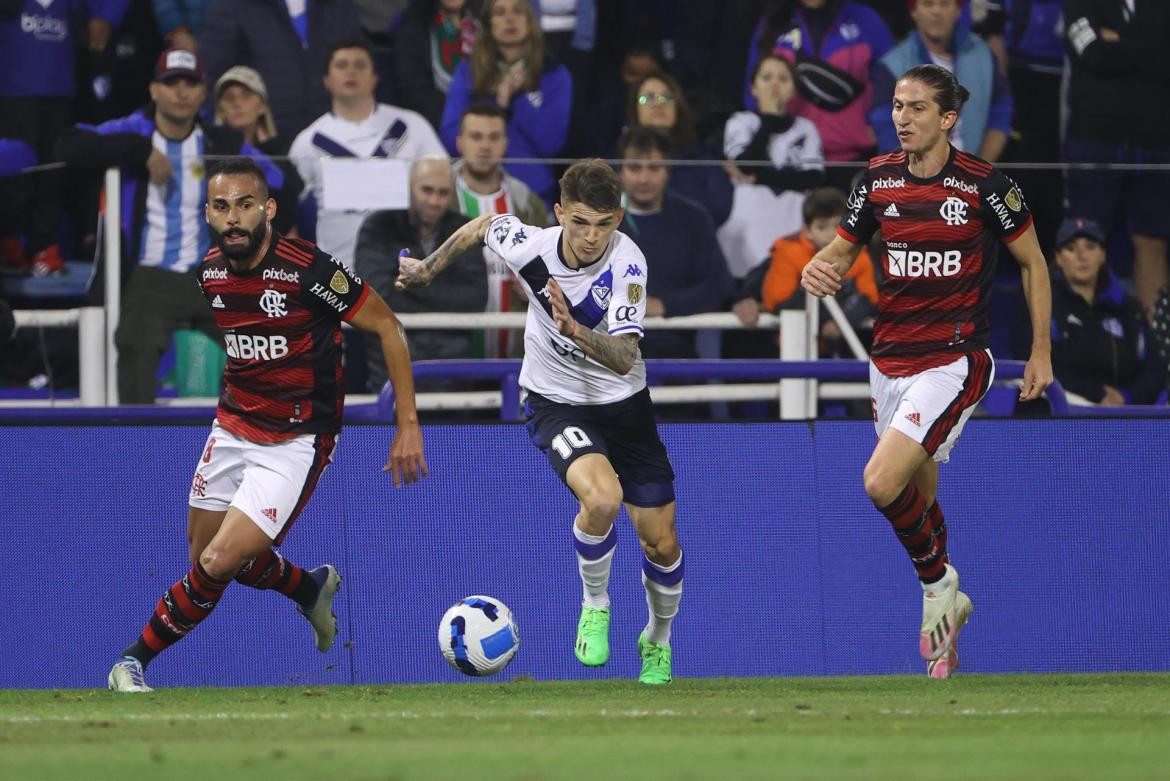 Vélez vs Flamengo, Copa Libertadores. Foto: EFE