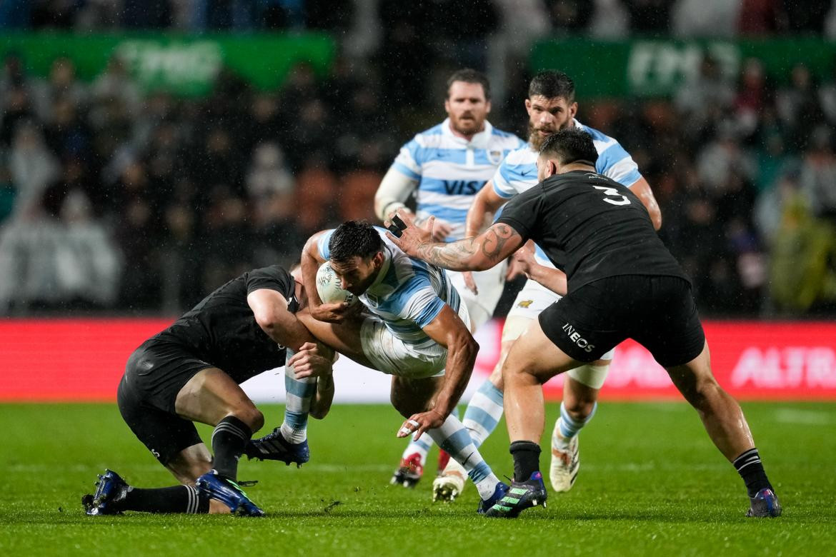 Rugby Championship, All Blacks vs. Los Pumas. Foto: @lospumas.