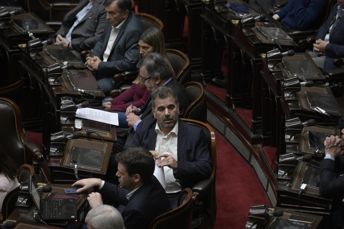 Cristian Ritondo, sesión Diputados. Foto: Télam