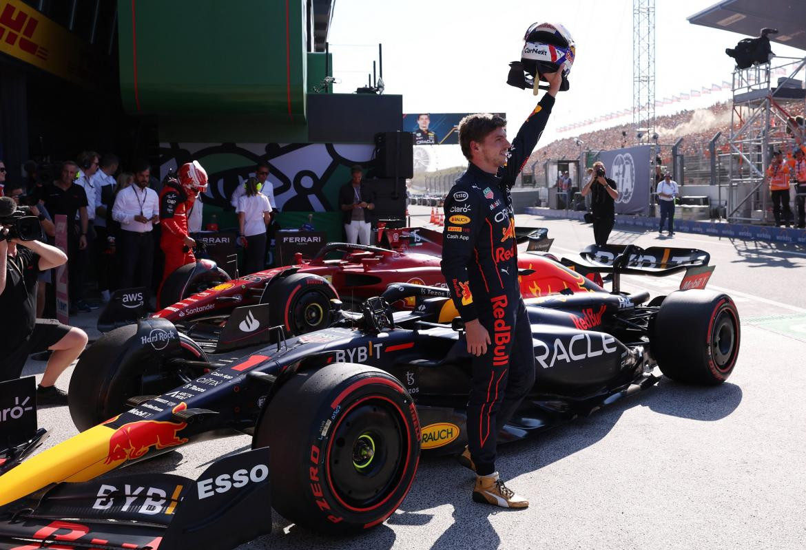 Max Verstappen largará desde la pole en Países Bajos. Foto: NA.