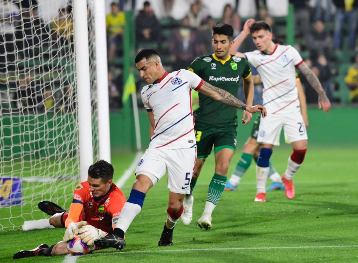 San Lorenzo empató 0 a 0 contra Defensa y Justicia. Foto: NA.