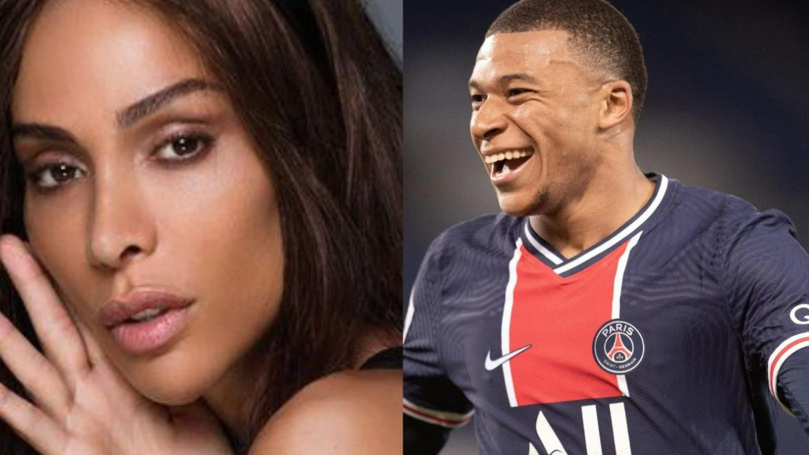 Inés y Mbappé. Foto: NA.