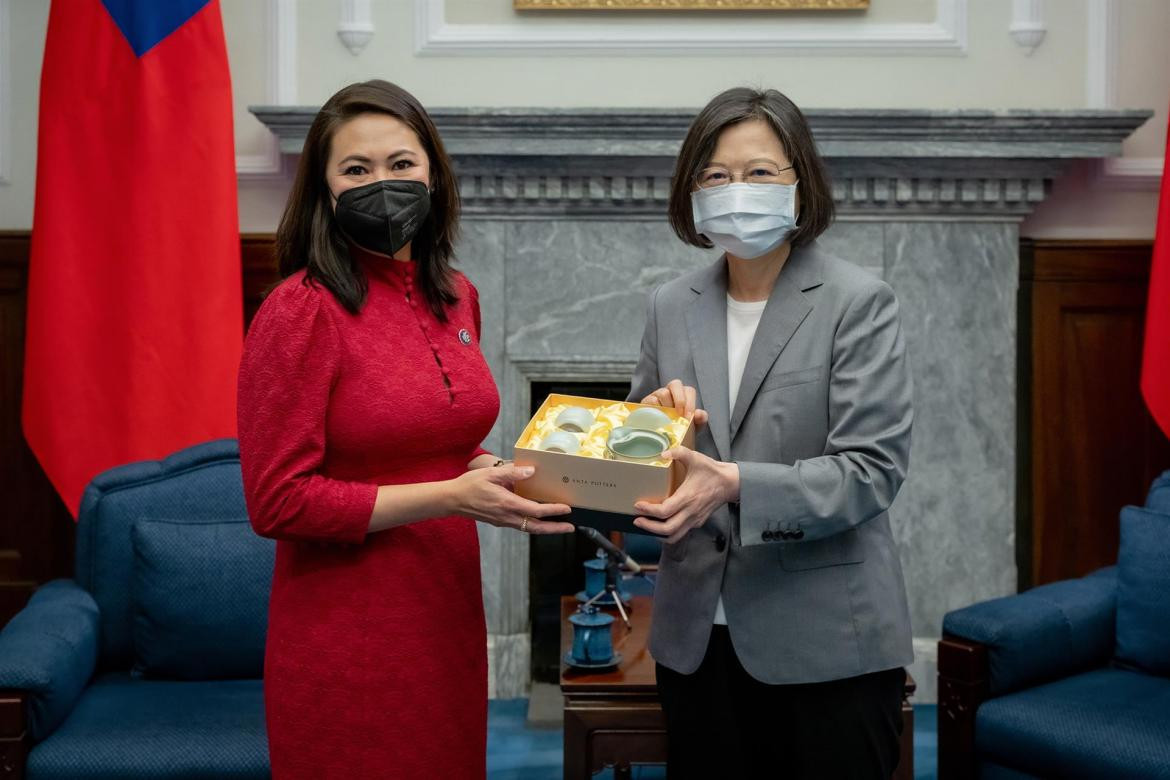 La presidenta de Taiwán con la congresista de EEUU_Reuters